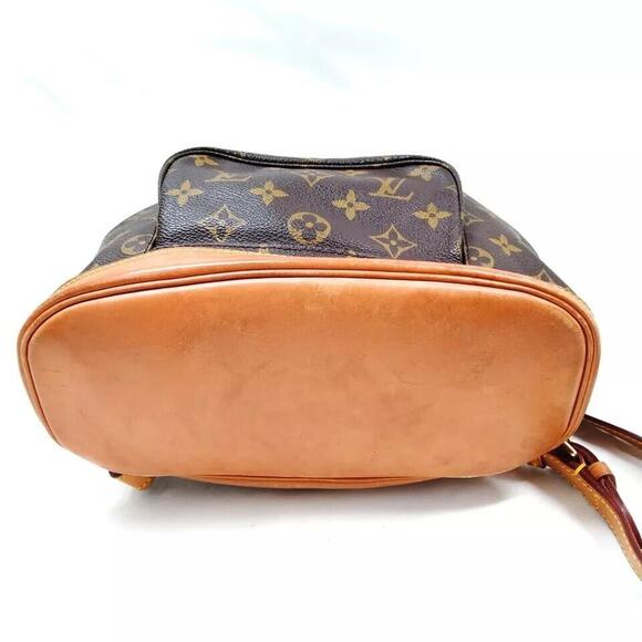 Louis Vuitton Montsouris Backpack MM Brown Canvas Vintage  SP0998 - Picture 5 of 15